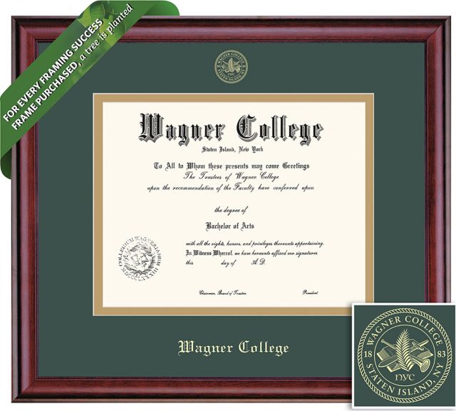 Wagner College 8.5'' x 11'' Classic Diploma Frame