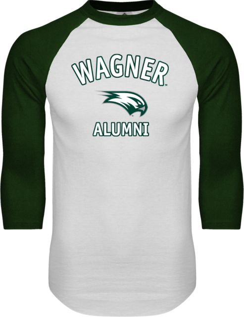 Wagner College Raglan Baseball T Shirt Alumni - ONLINE ONLY
