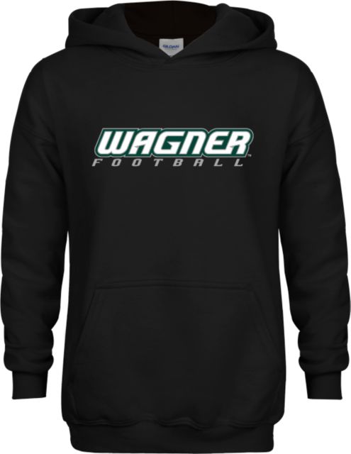 Wagner College Youth Fleece Hoodie Football - ONLINE ONLY